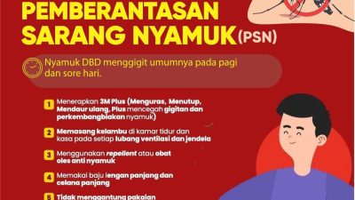 Dinkes Imbau Warga Waspadai DBD
