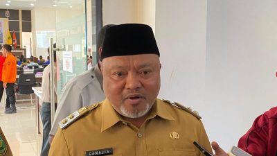 Wabup Gamalis Buka Rakor Pengendalian Karhutla 2023