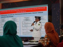 Didampingi Bupati, Kakam Labanan Makarti Paparkan Inovasi Desanya di Jakarta