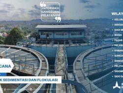 Pengurasan Bak Sedimentasi Upaya PDAM Berikan Air Berkualitas untuk Pelanggan