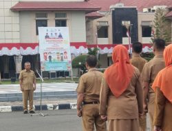 Pimpin Apel Gabungan, Pj Sekkab Singgung Serapan Anggaran