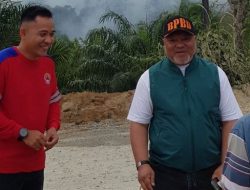 Gamalis Langsung Pantau Pengendalian Karhutla di Labanan Berau