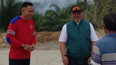 Gamalis Langsung Pantau Pengendalian Karhutla di Labanan Berau