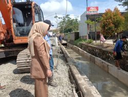 Bupati Berau Lakukan Pengecekan Pembangunan Drainase