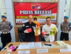 Peredaran Sabu Senilai Rp 4,5 M Digagalkan