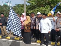 Syahadat dan Salawat Bupati Buka Resmi Jembatan Sambaliung untuk Roda Empat