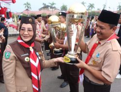 Bupati Berau Pimpin Upacara HUT Pramuka ke-62