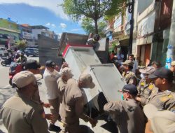 Puluhan Pom Mini Ditertibkan Satpol PP Balikpapan