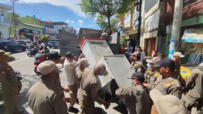 Puluhan Pom Mini Ditertibkan Satpol PP Balikpapan