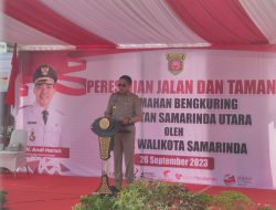 Pemkot Resmikan Jalan dan Taman di Perum Bengkuring