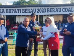 Sri Buka Turnamen Sepak Bola Bupati Cup 2023