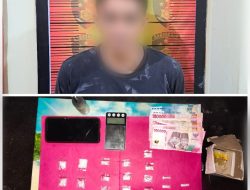 Edarkan Sabu, Botak Ditangkap di Pondok Kebun Sawit Desa Santan