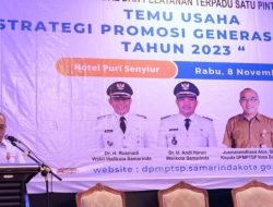 DPMPTSP Gelar Temu Usaha “Strategi Promosi Generasi Milenial Tahun 2023”