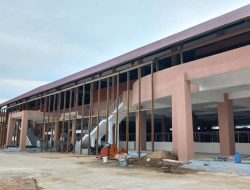 Bulan Depan Beroperasi, Rehabilitasi Pasar Baqa Samarinda Seberang Masuki Tahap Finishing