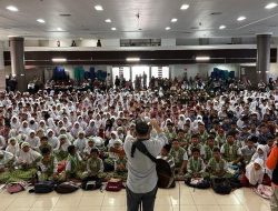 1000 Pelajar Kutai Timur Meriahkan Kegiatan Membaca dan Mendongeng DPK Kaltim