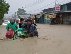 Diguyur Hujan Deras, Mugirejo Diterjang Banjir Tinggi