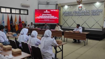 KPU Kaltim Terima Kunjungan Pelajar