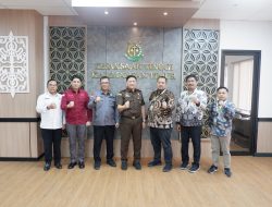 KPU Kaltim Kunjungi Kejati Kaltim