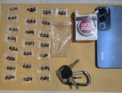 23 Paket Sabu Disimpan di Dalam Truk