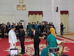 Rudy Mas’ud Lantik Aulia Basri-Rendy Solihin Sebagai Bupati dan Wakil Bupati Kukar