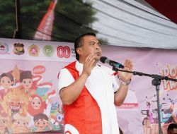 Jalan Santai Kemerdekaan di Lok Tuan, Wawali Ajak Warga Perkuat Kebersamaan