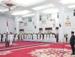 Gubernur Harum Kukuhkan 40 Anggota Paskibraka Kaltim 2025