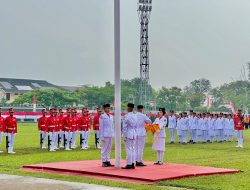 Berhasil Kibarkan Merah Putih dengan Sempurna, Neni Apresiasi 41 Paskibraka