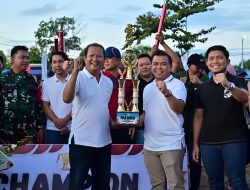 Wawali Bontang Tutup Turnamen Minisoccer Antar RT Tanjung Laut Indah
