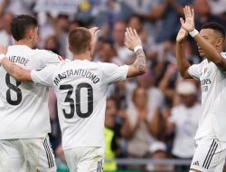 Menang Lagi, Madrid Kokoh di Puncak