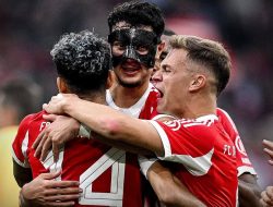 Bayern Bantai Hamburger SV 5-0