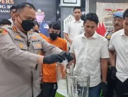 Sabu 2 Kg Dimusnahkan, 13 Tersangka Terlibat