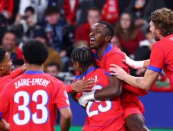 Juara Bertahan PSG Bantai Leverkusen 7-2