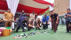 Narkotika Mendominasi, Kejari Samarinda Musnahkan BB 60 Perkara