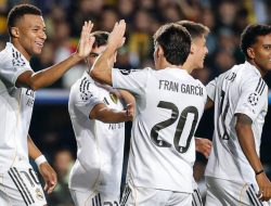 Mbappe Hattrick, Madrid Bantai Kairat 5-