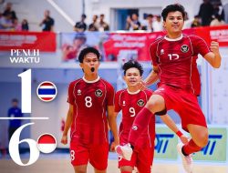 Bantai Thailand, Timnas Futsal Indonesia Raih Emas