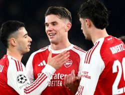 Bekuk Kairat, Arsenal Kokoh di Puncak UCL