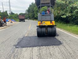 Jelang Mudik Lebaran, BBPJN Percepat Perbaikan Jalan Samarinda–Bontang