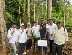 Asparindo Kaltim Tanam Pohon di IKN dan Dukung Ibu Kota Ramah Lingkungan