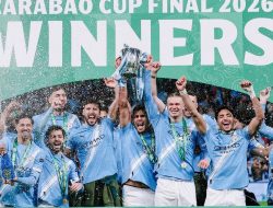 Bekuk Arsenal, Man City Juarai Carabao Cup