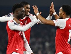 Arsenal Kian Kokoh di Puncak usai Bekuk Brighton