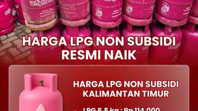 Harga LPG Non Subsidi Resmi Naik