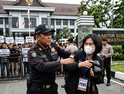 FJPI Kaltim Soroti Dugaan Perlakuan Tidak Patut terhadap Wartawati Saat Peliputan Aksi 214 di Kantor Gubernur