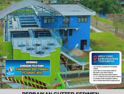 Perbaikan Gutter Sedimen IPA Gunung Lingai, Distribusi Air di Sejumlah Wilayah Samarinda Terganggu