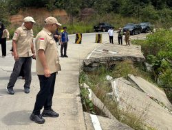 Komisi III DPRD Kaltim Investigasi Penyebab Longsor Jalan Poros Sanga-Sanga Menuju Dondang