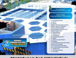 Perumdam Tirta Kencana Lakukan Pengurasan IPA Sungai Kapih, Sejumlah Wilayah Berpotensi Terdampak