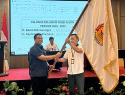 Abdul Rahman Agus Nakhodai POBSI Kaltim Periode 2026–2030