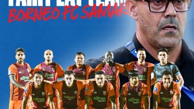 Gagal Juara, Borneo FC Tetap Borong Penghargaan