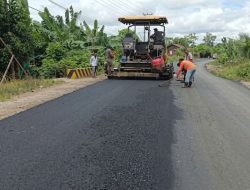Pemantapan Jalan Bontang-Sangatta Dikebut