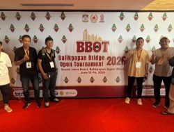 PWI Kaltim Ikuti Balikpapan Bridge Open Tournament 2026