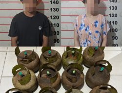Pasangan Kekasih di Samarinda Jadikan Medsos sebagai Lapak Jual Gas Elpiji Curian